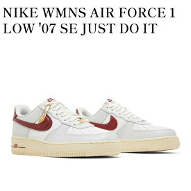 【お取り寄せ商品】NIKE WMNS AIR FORCE 1 LOW '07 SE JUST DO IT PHOTON DUST ナイキ ウィメンズ エアフォース1 ロー '07 SE ジャスト ドゥ イット フォトンダスト DV7584-001