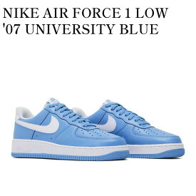 【お取り寄せ商品】NIKE AIR FORCE 1 LOW '07 UNIVERSITY BLUE ナイキ エアフォース1 ロー '07 ユニバーシティ ブルー DC2911-400