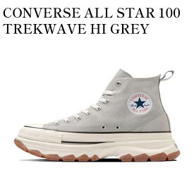 【お取り寄せ商品】CONVERSE ALL STAR 100 TREKWAVE HI GREY コンバース オールスター 100 トレックウエーブ ハイ グレー 31308930