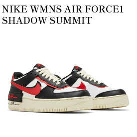 【お取り寄せ商品】NIKE WMNS AIR FORCE1 SHADOW SUMMIT WHITE/UNIVERSITY RED ナイキ ウィメンズ エアフォース1 シャドウ サミット ホワイト/ユニバーシティ レッド DR7883-102