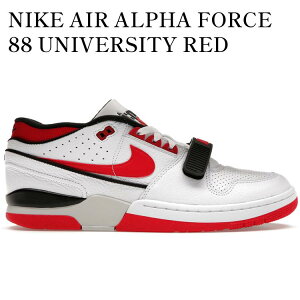 yCO 񂹏izNIKE AIR ALPHA FORCE 88 UNIVERSITY RED WHITE iCL GA At@ tH[X 88 jo[VeBbh zCg DZ4627-100 Y fB[X lC 