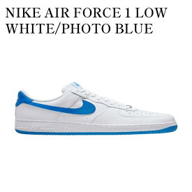 【お取り寄せ商品】NIKE AIR FORCE 1 LOW WHITE/PHOTO BLUE ナイキ エアフォース1 ロー ホワイト/フォトブルー FJ4146-103