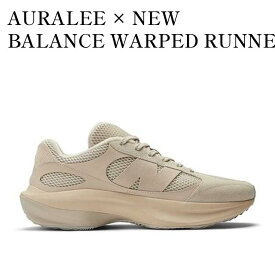 【お取り寄せ商品】AURALEE × NEW BALANCE WARPED RUNNER LIGHT GREEN BEIGE オーラリー × ニューバランス ワープドランナー ライトグリーン ベージュ UWRPDAE メンズ レディース