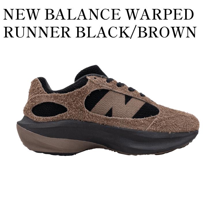 楽天市場】【お取り寄せ商品】NEW BALANCE WARPED RUNNER BLACK/BROWN