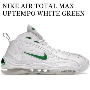 �y�C�O���� �����񂹏��i�zNIKE AIR TOTAL MAX UPTEMPO WHITE GREEN CZ2198-101 �����Y ���f�B�[�X �l�C �������
