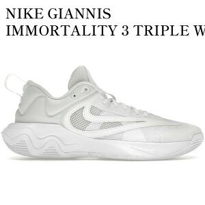 �y�C�O���� �����񂹏��i�zNIKE GIANNIS IMMORTALITY 3 TRIPLE WHITE DZ7533-102 �����Y ���f�B�[�X �l�C �������