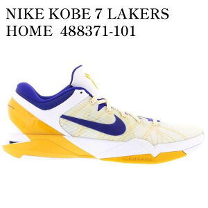 �y�C�O���� �����񂹏��i�zNIKE KOBE 7 LAKERS HOME 488371-101 �����Y ���f�B�[�X �l�C �������