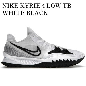 �y�C�O���� �����񂹏��i�zNIKE KYRIE 4 LOW TB WHITE BLACK DA7803-100 �����Y ���f�B�[�X �l�C �������
