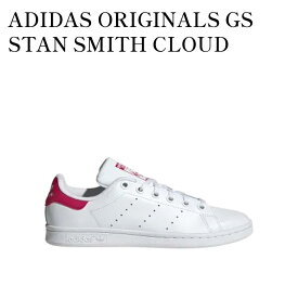 【お取り寄せ商品】ADIDAS ORIGINALS GS STAN SMITH CLOUD WHITE/BOLD PINK アディダスオリジナルス GS スタンスミス クラウドホワイト/ボールドピンク (キッズ) JP9711 メンズ レディース 人気 おしゃれ
