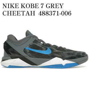 �y�C�O���� �����񂹏��i�zNIKE KOBE 7 GREY CHEETAH 488371-006 �����Y ���f�B�[�X �l�C �������