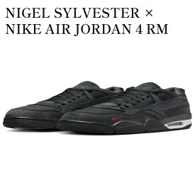 【お取り寄せ商品】NIGEL SYLVESTER × NIKE AIR JORDAN 4 RM DRIVEWAY GREY ナイジェル・シルべスター × ナイキ エアジョーダン4 RM ドライブウェイ グレー HF4334-004 メンズ レディース 人気 おしゃれ
