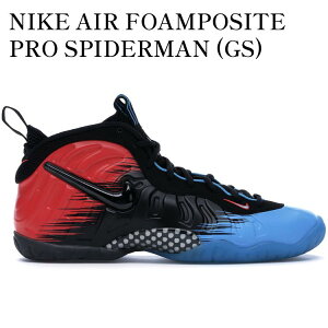 yCO 񂹏izNIKE AIR FOAMPOSITE PRO SPIDERMAN (GS) 644792-400 Y fB[X lC 