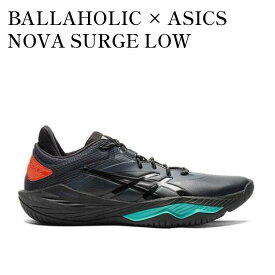 【お取り寄せ商品】BALLAHOLIC × ASICS NOVA SURGE LOW MIDNIGHT/AURORA GREEN ボーラホリック × アシックス ノヴァ サージ ロー ミッドナイト/オーロラグリーン 1061A050-400 メンズ レディース 人気 おしゃれ