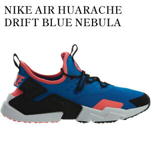 yCO 񂹏izNIKE AIR HUARACHE DRIFT BLUE NEBULA BLACK-BLACK-WHITE AH7334-403 Y fB[X lC 