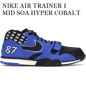 �y�C�O���� �����񂹏��i�zNIKE AIR TRAINER 1 MID SOA HYPER COBALT BLACK-WHITE AQ5099-400 �����Y ���f�B�[�X �l�C �������