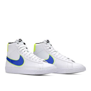 yCO 񂹏izNIKE BLAZER MID RACER BLUE VOLT (GS) DB4677-100 Y fB[X lC 