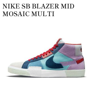 yCO 񂹏izNIKE BLAZER MID MOSAIC DA8854-500 Y fB[X lC 