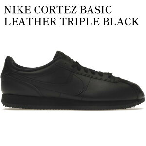 �y�C�O���� �����񂹏��i�zNIKE CORTEZ BASIC LEATHER TRIPLE BLACK 819719-001 �����Y ���f�B�[�X �l�C �������