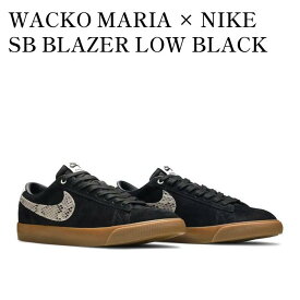 【お取り寄せ商品】WACKO MARIA × NIKE SB BLAZER LOW BLACK ワコマリア × ナイキ SB ブレーザー ロー ブラック DA7257-001