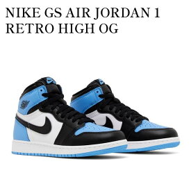 【お取り寄せ商品】NIKE GS AIR JORDAN 1 RETRO HIGH OG UNIVERSITY BLUE/UNC TOE ナイキ GS エアジョーダン1 レトロ ハイ OG ユニバーシティブルー/UNC トゥ FD1437-400