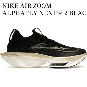 yCO 񂹏izNIKE AIR ZOOM ALPHAFLY NEXT% 2 BLACK METALLIC GOLD GRAIN (WOMEN'S) DN3559-003 Y fB[X lC 