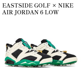 【お取り寄せ商品】EASTSIDE GOLF × NIKE AIR JORDAN 6 LOW GOLF WHITE/MALACHITE/1961 イーストサイドゴルフ × ナイキ エアジョーダン6 ロー ゴルフ ホワイト/マラカイト/1961 FJ0848-100 メンズ レディース 人気 おしゃれ