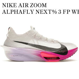 �y�C�O���� �����񂹏��i�zNIKE AIR ZOOM ALPHAFLY NEXT% 3 FP WHITE PURPLE AGATE FD8311-100 �����Y ���f�B�[�X �l�C �������