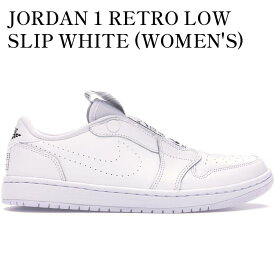 【海外限定 お取り寄せ商品】JORDAN 1 RETRO LOW SLIP WHITE (WOMEN'S) AV3918-100 メンズ レディース 人気 おしゃれ