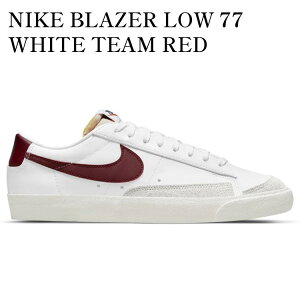 �y�C�O���� �����񂹏��i�zNIKE BLAZER LOW 77 WHITE TEAM RED (WOMEN'S) DC4769-104 �����Y ���f�B�[�X �l�C �������