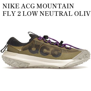 �y�C�O���� �����񂹏��i�zNIKE ACG MOUNTAIN FLY 2 LOW NEUTRAL OLIVE MOUNTAIN GRAPE DV7903-200 �����Y ���f�B�[�X �l�C �������