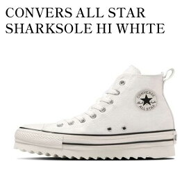 【お取り寄せ商品】CONVERS ALL STAR SHARKSOLE HI WHITE コンバース オールスター シャークソール ハイ ホワイト 31311032
