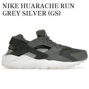 yCO 񂹏izNIKE HUARACHE RUN GREY SILVER (GS) 654275-012 Y fB[X lC 