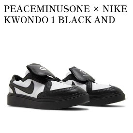 【お取り寄せ商品】PEACEMINUSONE × NIKE KWONDO 1 BLACK AND WHITE ピースマイナスワン × ナイキ クウォンド1 ブラックアンドホワイト DH2482-101