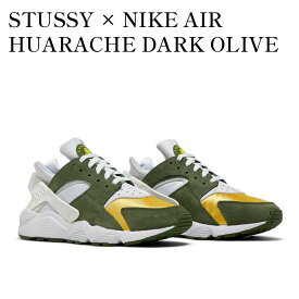 【お取り寄せ商品】STUSSY × NIKE AIR HUARACHE DARK OLIVE ステューシー × ナイキ エアハラチ ダークオリーブ DD1381-300