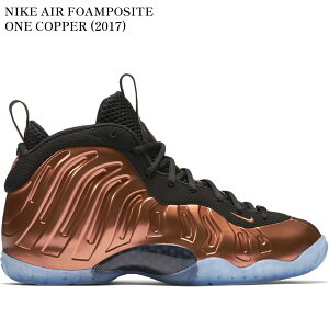 yCO 񂹏izNIKE AIR FOAMPOSITE ONE COPPER (2017) (GS) 644791-004 Y fB[X lC 