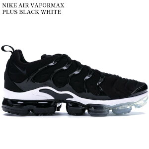 yCO 񂹏izNIKE AIR VAPORMAX PLUS BLACK WHITE 924453-010 Y fB[X lC 