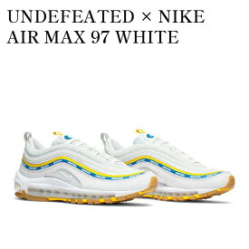 【お取り寄せ商品】UNDEFEATED × NIKE AIR MAX 97 WHITE アンディフィーテッド × ナイキ エアマックス97 ホワイト DC4830-100