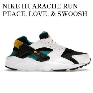 yCO 񂹏izNIKE HUARACHE RUN PEACE, LOVE, & SWOOSH (GS) DM8156-100 Y fB[X lC 