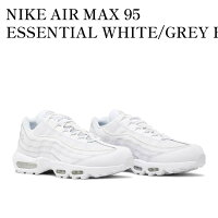 【お取り寄せ商品】NIKE AIR MAX 95 ESSENTIAL WHITE/GREY FOG ナイキ エアマックス 95 エッセンシャル ホワイト/グレー フォグ CT1268-100 メンズ レディース 人気 おしゃれ