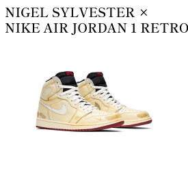 【お取り寄せ商品】NIGEL SYLVESTER × NIKE AIR JORDAN 1 RETRO HIGH OG ナイジェル・シルベスター×ナイキ エアジョーダン 1 レトロ ハイ OG BV1803-106 メンズ レディース 人気 おしゃれ