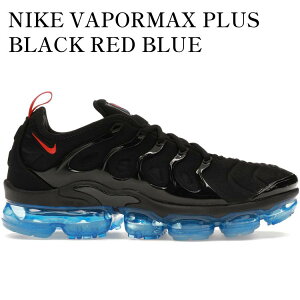 �y�C�O���� �����񂹏��i�zNIKE VAPORMAX PLUS BLACK RED BLUE DQ7626-001 �����Y ���f�B�[�X �l�C �������