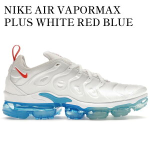 �y�C�O���� �����񂹏��i�zNIKE AIR VAPORMAX PLUS WHITE RED BLUE DV2119-100 �����Y ���f�B�[�X �l�C �������