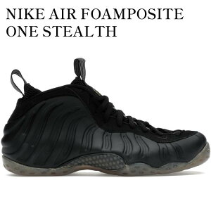yCO 񂹏izNIKE AIR FOAMPOSITE ONE STEALTH 314996-010 Y fB[X lC 