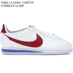 yCO 񂹏izNIKE CLASSIC CORTEZ FORREST GUMP (2017/2021) (WOMEN'S) iCL NVbN Rebc wtHXg Kvx (2017/2021) (EBY) 807471-103 Y fB[X lC 
