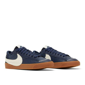 yCO 񂹏izNIKE BLAZER LOW 77 JUMBO WNTR MIDNIGHT NAVY GUM DR9865-400 Y fB[X lC 