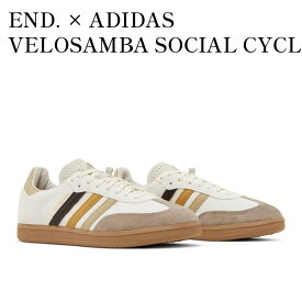 【お取り寄せ商品】END. × ADIDAS VELOSAMBA SOCIAL CYCLING LEGEND INK エンド × アディダス ベロサンバ ソーシャル サイクリング レジェンド インク IF2864