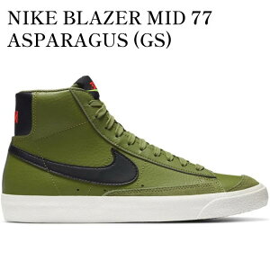 yCO 񂹏izNIKE BLAZER MID 77 ASPARAGUS (GS) Dh1017-300 Y fB[X lC 