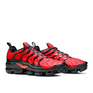 yCO 񂹏izNIKE AIR VAPORMAX PLUS UNIVERSITY RED BLACK CU4863-600 Y fB[X lC 