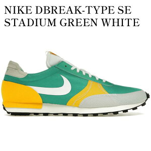 yCO 񂹏izNIKE DBREAK-TYPE SE STADIUM GREEN WHITE UNIVERSITY GOLD CU1756-300 Y fB[X lC 