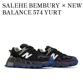 【お取り寄せ商品】SALEHE BEMBURY × NEW BALANCE 574 YURT BLACK サレへ・ベンバリー × ニューバランス 574 Yurt ブラック MS574YSE